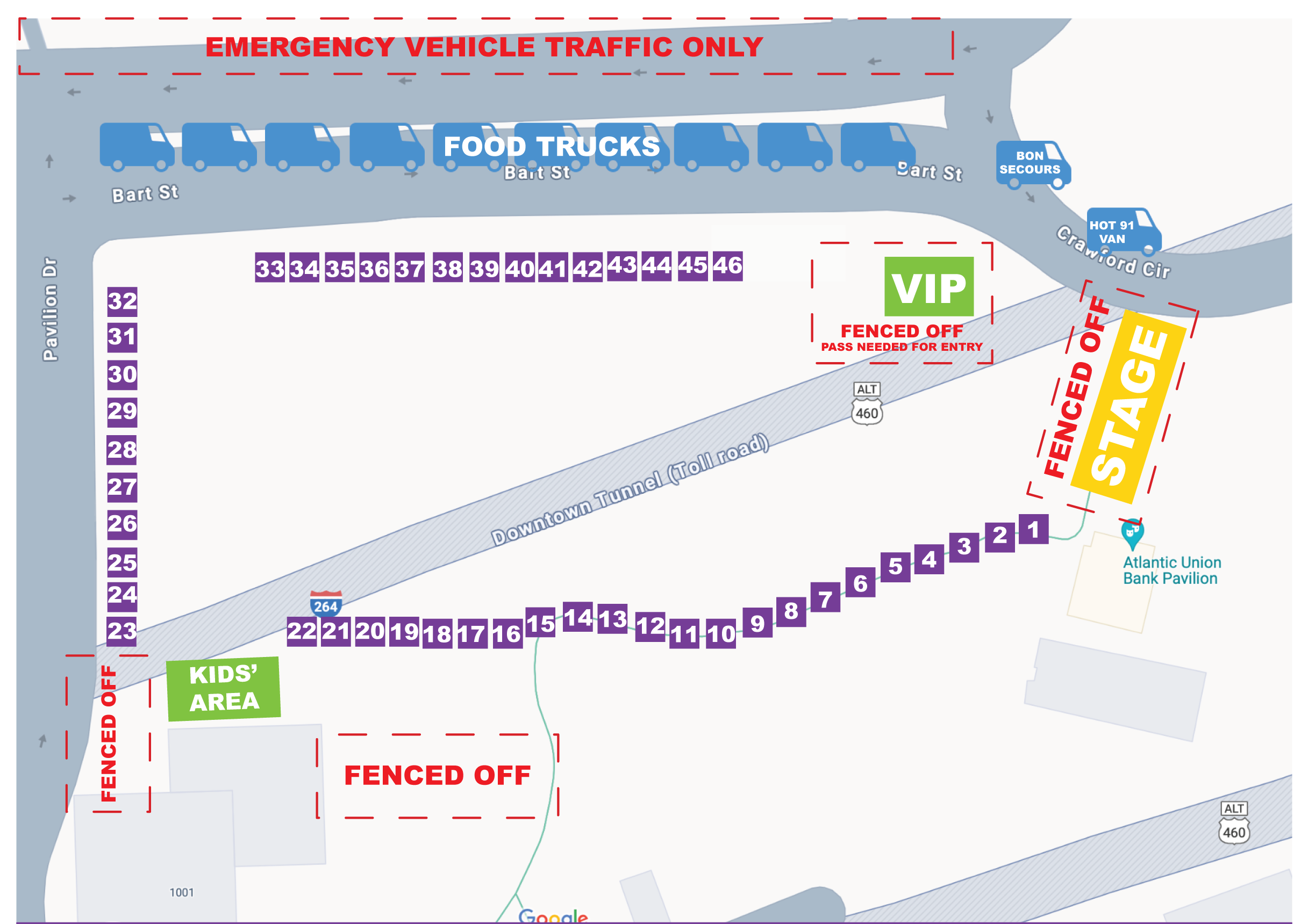 Vendor Map